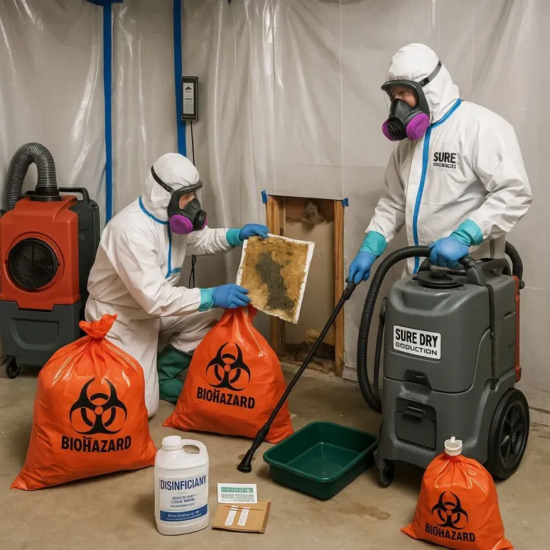 Contaminated Water Handling Protocols process in Temple, TX