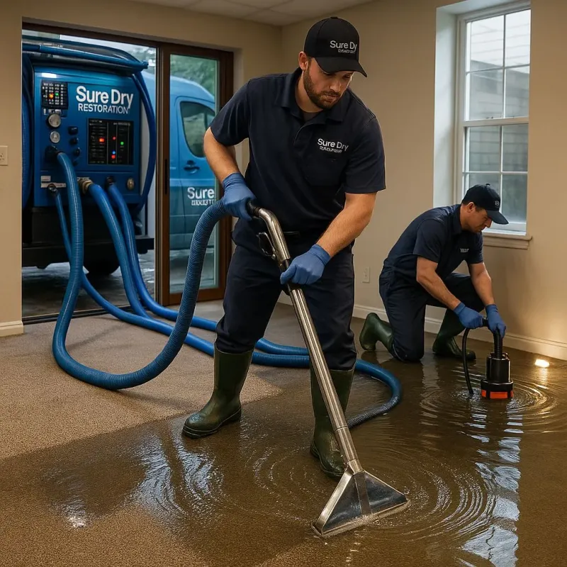 Water Extraction and Removal process in Temple, TX